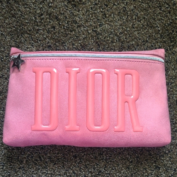 Dior Pink Cosmetic Pouch - Picture 1 of 5